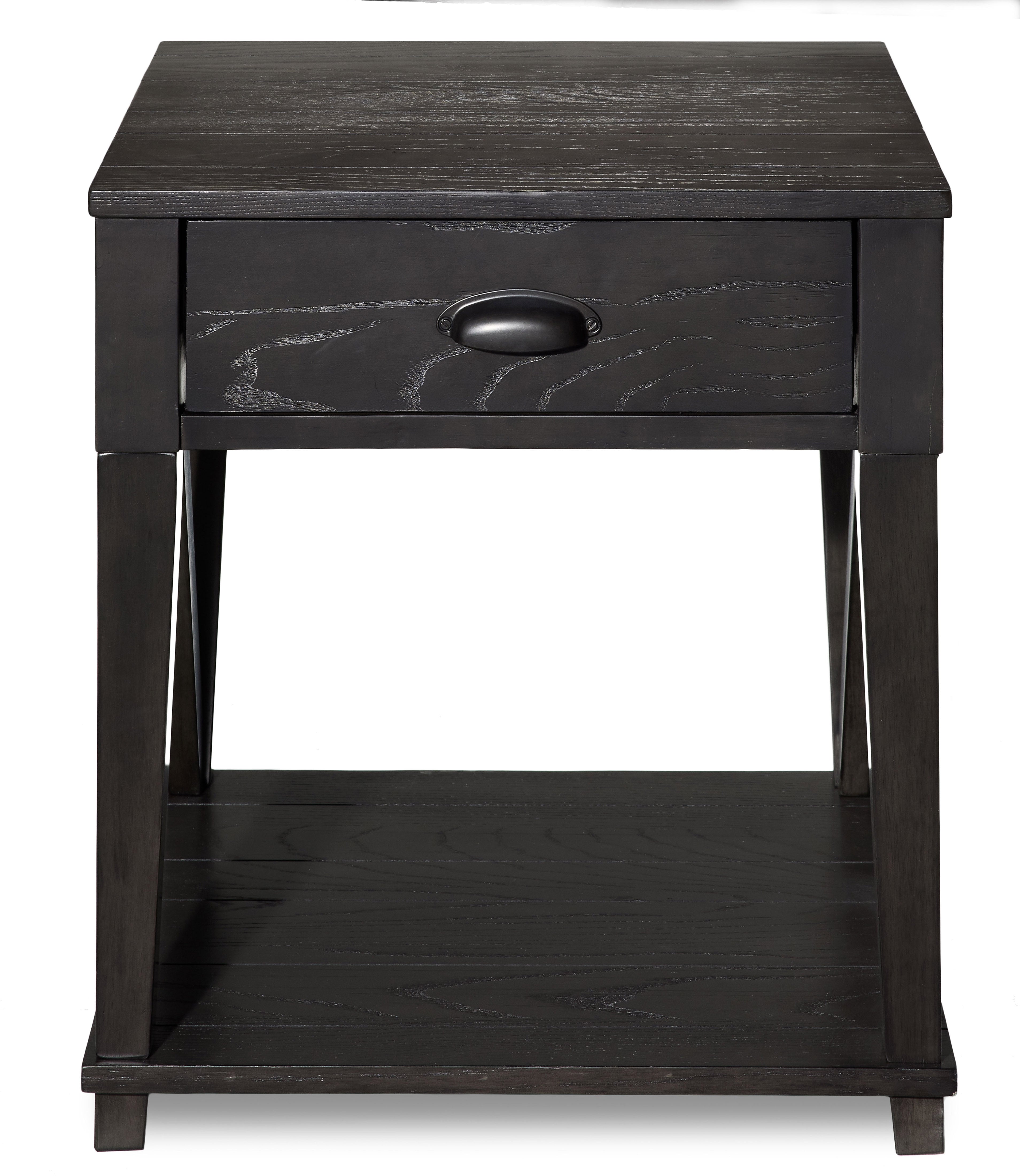 Brandon 24" End Table - African Grey