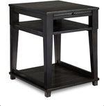 Brandon 22" Chairside Table - African Grey