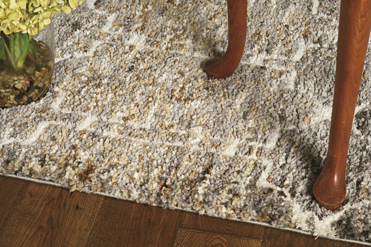 Minaik II Area Rug - 5'3" x 7'7" - Mocha