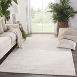 Masroa Area Rug - 8'10" X 11'9" - White/Grey