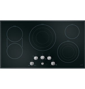 Café Surface de cuisson électrique encastrée avec boutons de commandes 36 po noir CEP70362MS1