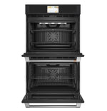 Café Matte Black 30" Built-In Convection Double Wall Oven (10 Cu.Ft) - CTD90DP3ND1