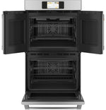 Café Stainless Steel 30" Built-In French-Door Double Convection Wall Oven (10.0 Cu.Ft) - CTD90FP2NS1