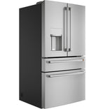 Café 36" 27.8 Cu. Ft. Stainless Steel 4-Door French Door Refrigerator - CVE28DP2NS1