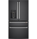 Café 36" 27.8 Cu. Ft. Matte Black 4-Door French Door Refrigerator - CVE28DP3ND1