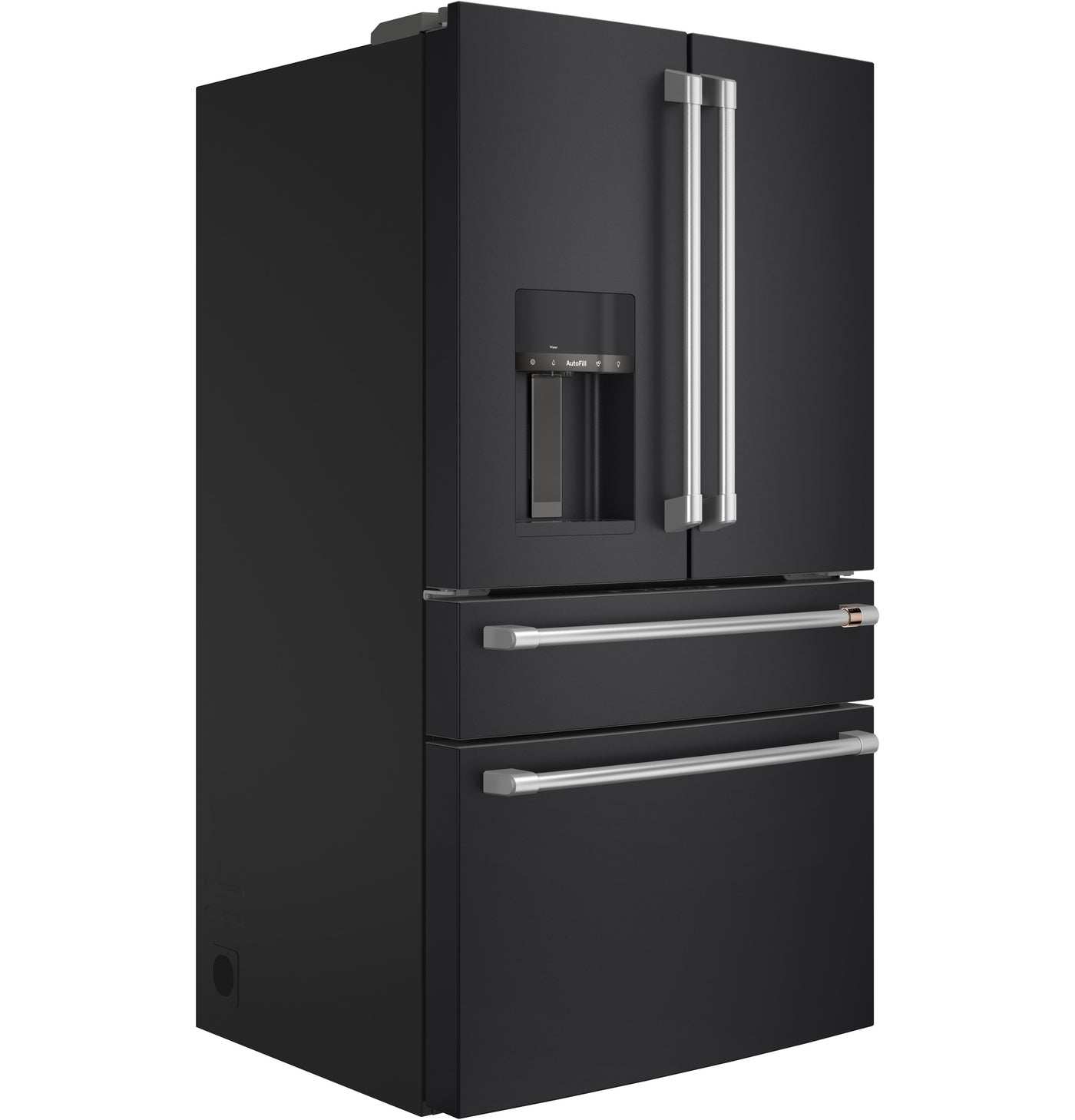 Café Matte Black 36" 4-Door French-Door Refrigerator (27.8 Cu. Ft.) - CVE28DP3ND1