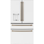 Café Matte White 36" 4-Door French-Door Refrigerator (27.8 Cu. Ft.) - CVE28DP4NW2
