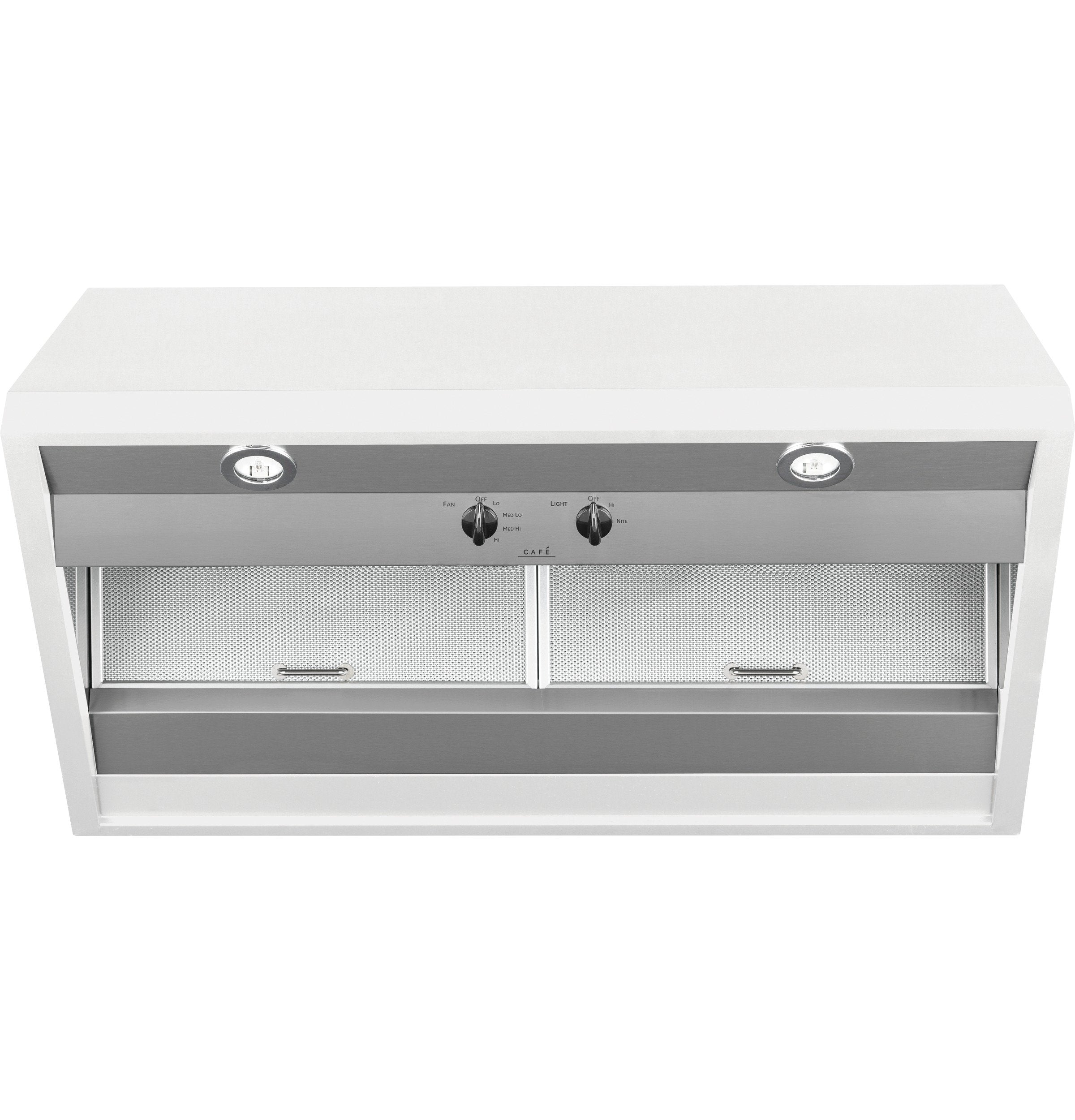 Café Matte White 36" 590-CFM Commercial Hood - CVW93614MWM