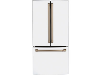 Café Réfrigérateur 18,6 pi³ porte à 2 battants à profondeur de comptoir 33 po blanc mat CWE19SP4NW2