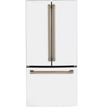 Café 33" 18.6 Cu. Ft. Matte White Counter-Depth French Door Refrigerator - CWE19SP4NW2