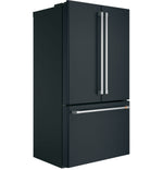 Café 36" 23.1 Cu. Ft. Matte Black Counter-Depth French Door Refrigerator - CWE23SP3MD1