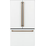 Café 36" 23.1 Cu. Ft. Matte White Counter-Depth French Door Refrigerator - CWE23SP4MW2