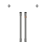 Café™ Brushed Stainless 2Pcs. French-Door Handles and 2Pcs. Knobs Set - CXWSFHKPMSS