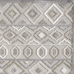 Penniac II Indoor/Outdoor Round Area Rug - 7'10" - Grey