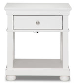 Canterbury Night Table - Natural White