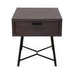 Chester End Table - Rustic Grey