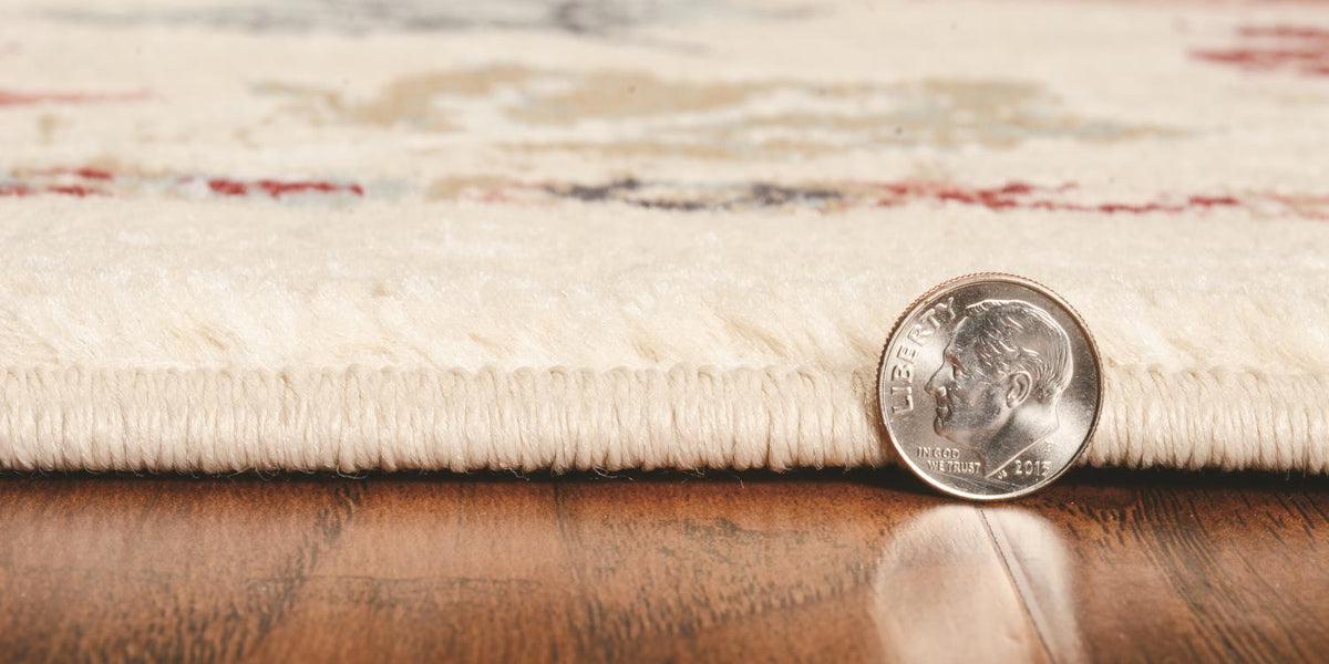 Castaic II 9' x 12' - Ivory Area Rug