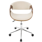 Curvo Office Chair - Cream