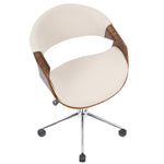 Curvo Office Chair - Cream