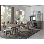Paxton Place 7-Piece Dining Set - Greyish Brown