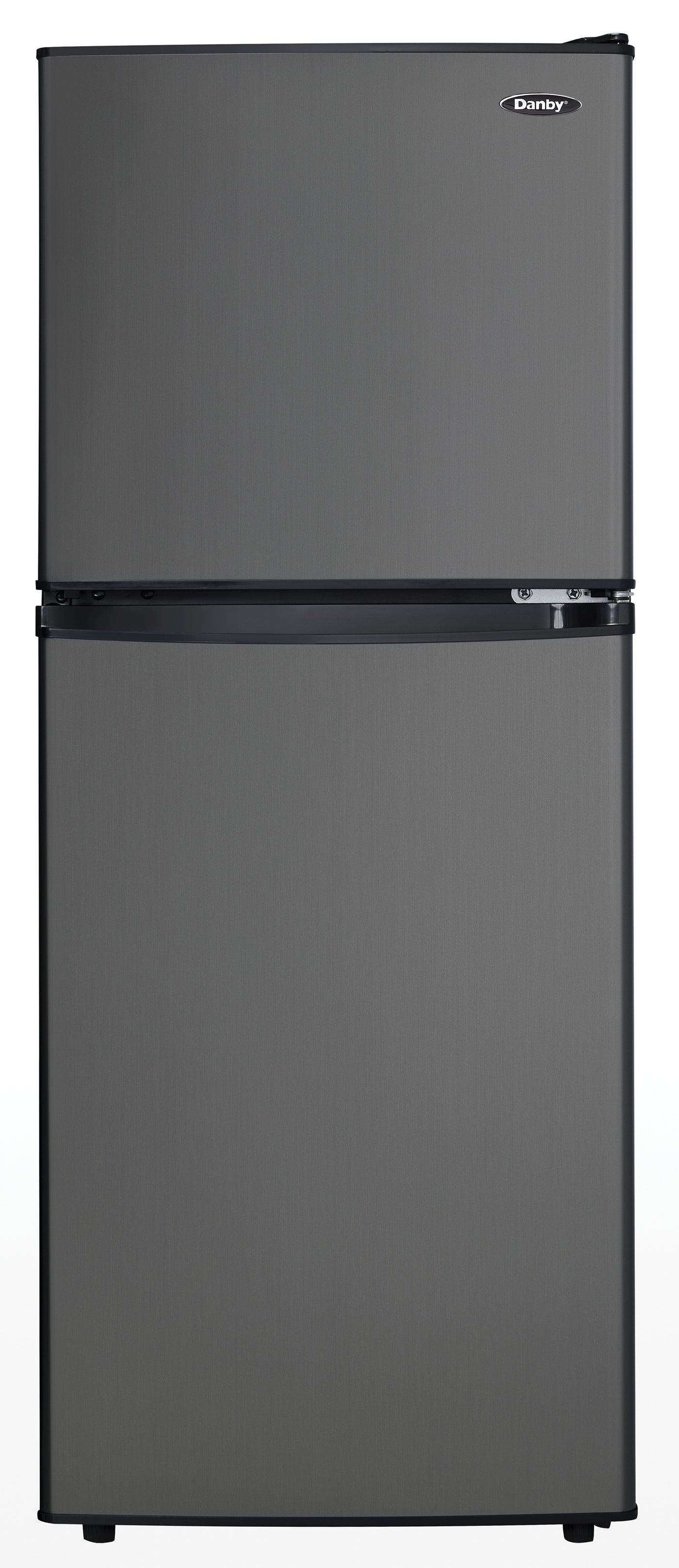 Danby Black Stainless Steel Look Compact Refrigerator (4.7 Cu.Ft.) - DCR047A1BBSL