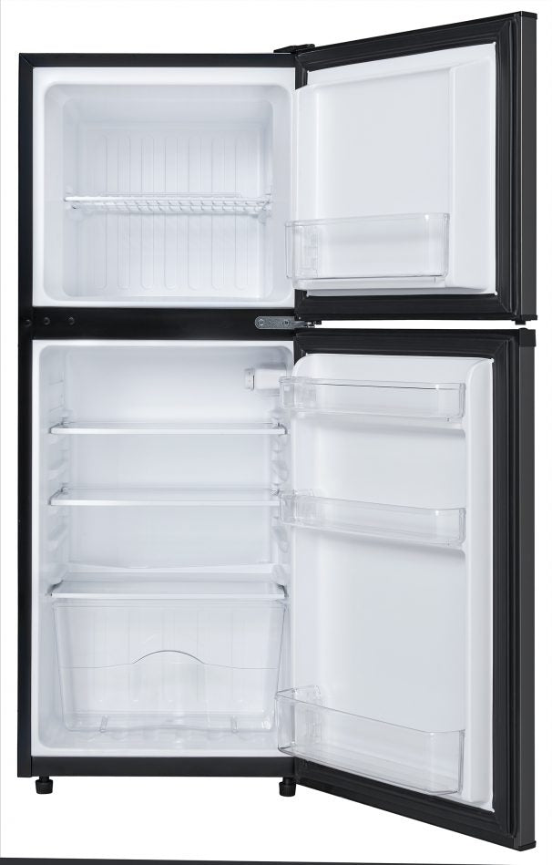 Danby Black Stainless Steel Look Compact Refrigerator (4.7 Cu.Ft.) - DCR047A1BBSL