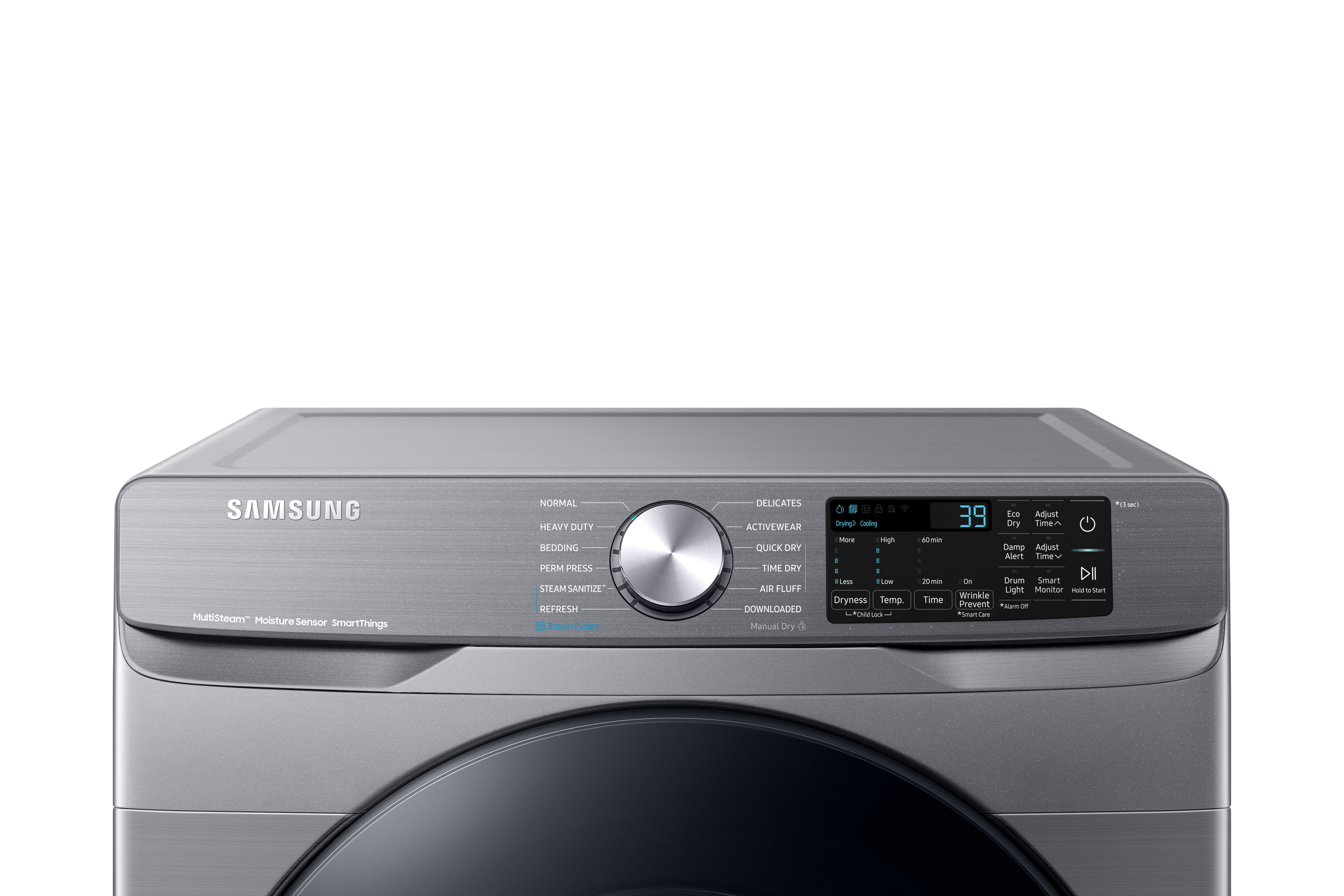 Samsung Platinum Smart Gas Dryer with Steam Clean (7.5 cu. ft.) - DVG45B6305P/AC