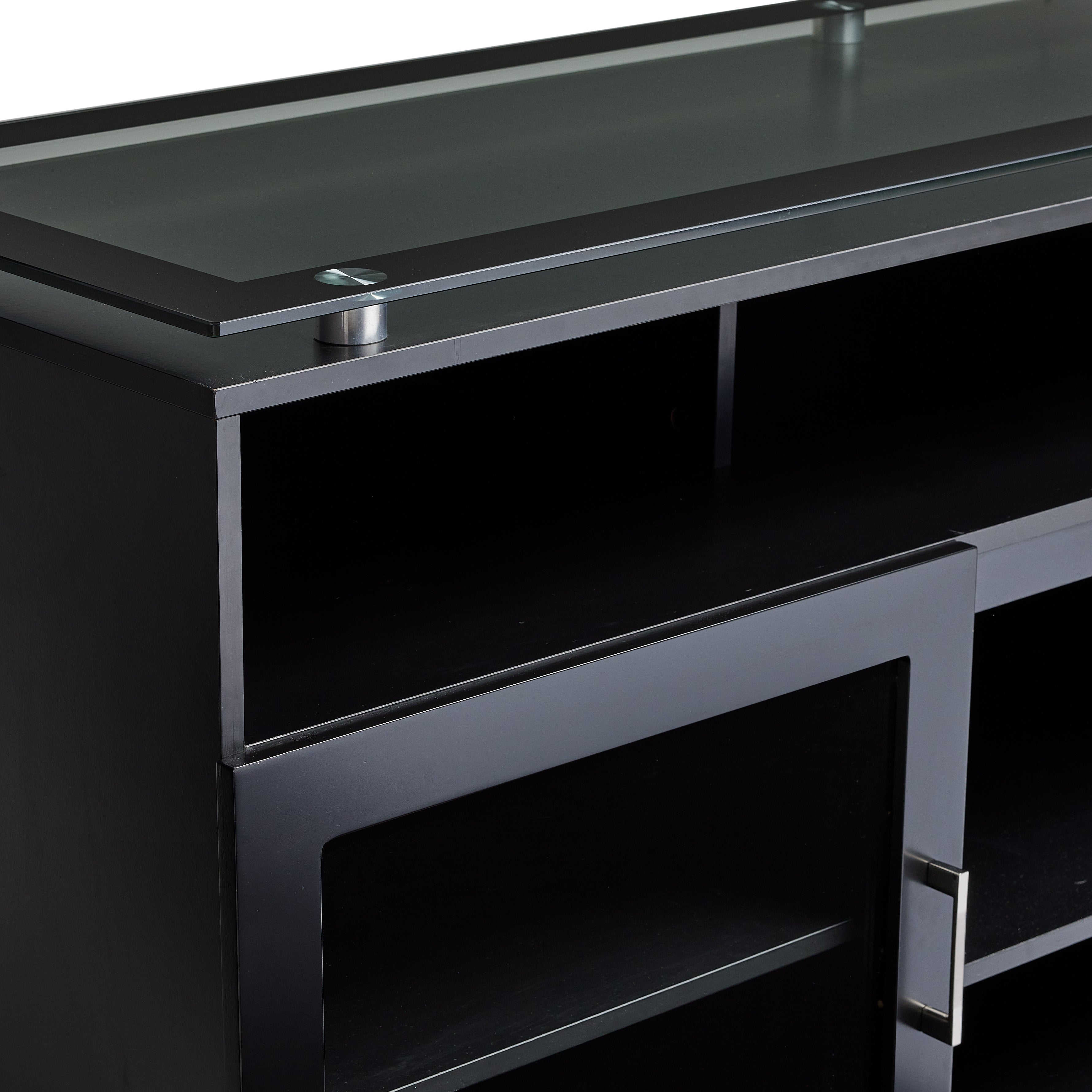 Damien 72" Flat Panel Television Stand - Black