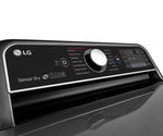 LG Black Steel TurboSteam™ Electric Dryer with EasyLoad™ Dual-opening Door (7.3 Cu.Ft.) - DLEX7900BE