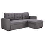 Dustin Reversible Pop-Up Sofa Bed - Grey