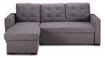 Dustin Reversible Pop-Up Sofa Bed - Grey