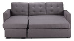 Dustin Reversible Pop-Up Sofa Bed - Grey