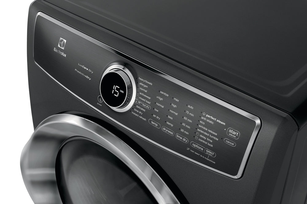 Electrolux Titanium Gas Dryer (8.0 Cu. Ft. ) - EFMG627UTT