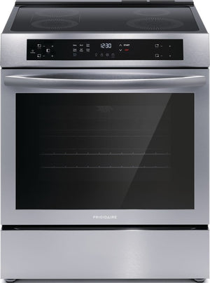 Frigidaire Cuisinière à induction autonome 5,3 pi³ avec commandes à l’avant 30 po acier inoxydable FCFI308CAS