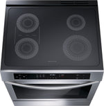 Frigidaire Stainless Steel 30" Freestanding Induction Range with Front Control (5.3 Cu. Ft.) - FCFI308CAS