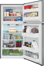 Frigidaire 27.75" 13.9 Cu. Ft. Brushed Steel Top-Freezer Refrigerator - FFHT1425VV