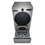 LG Graphite Steel 5.2 cu. ft. Front Load Washer with AI DD™ and LCD Knob - WM5500HVA