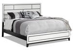 Fog 5-Piece Queen Bedroom Package - White, Black