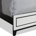 Fog 5-Piece King Bedroom Package - White, Black