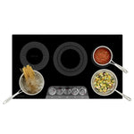 Frigidaire Gallery Black Stainless Steel 36" Electric Cooktop - GCCE3670AD