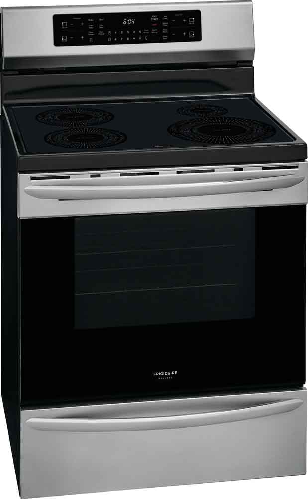 Frigidaire Gallery Smude-Proof Stainless Steel Freestanding Induction Range with Air Fry (5.4 Cu.Ft.) - GCRI305CAF