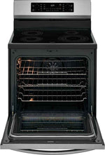 Frigidaire Gallery Smude-Proof Stainless Steel Freestanding Induction Range with Air Fry (5.4 Cu.Ft.) - GCRI305CAF