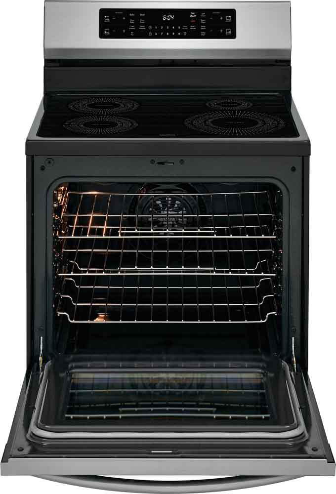 Frigidaire Gallery Smude-Proof Stainless Steel Freestanding Induction Range with Air Fry (5.4 Cu.Ft.) - GCRI305CAF