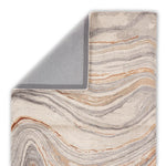 Ptolemaios II Area Rug - 8' X 11' - Copper/Grey