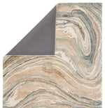 Ptolemaios II Area Rug - 7'10" X 10'10" - Tan/Grey