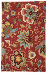 Attalou II Area Rug - 5' X 8' - Red/Multi