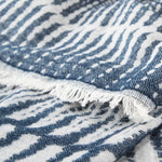 Baycrest Throw - Vaporous Grey /Dress Blues