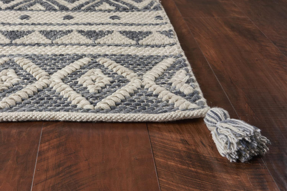 Mission Beach II 6' x 9' - Grey Area Rug