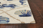 Kinuseo I Indoor Outdoor Area Rug - 5' x 7'6" - Sand