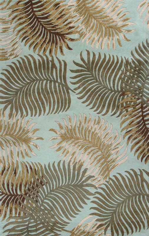 Masset I Area Rug - 5' x 8' - Aqua
